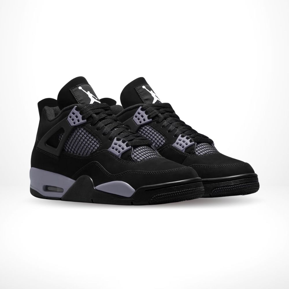 Alternative view of Air Jordan 4 Grey Thunder