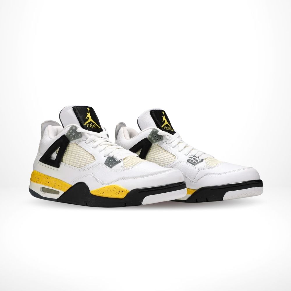 Alternative view of Air Jordan 4 Tour Yellow White