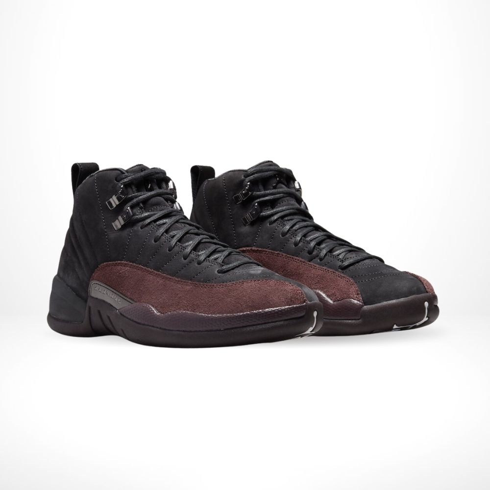 Alternative view of Air Jordan 12 Retro SP x A Ma Maniére Black Velvet