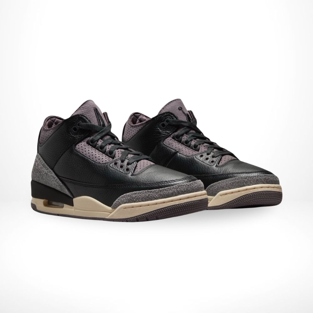 Alternative view of Air Jordan 3 Retro OG SP x A Ma Maniere Black Violet Ore