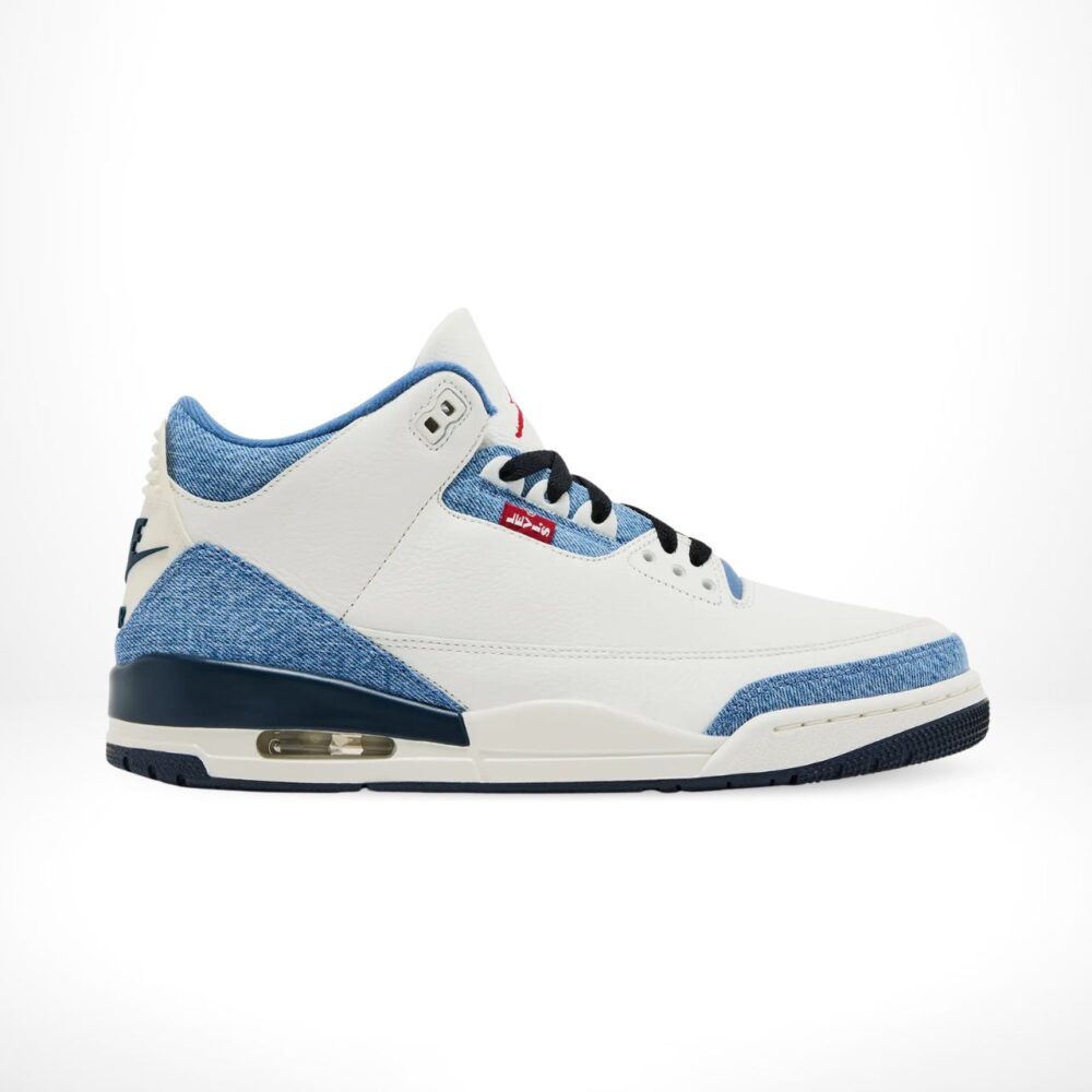 Air Jordan 3 Retro x Levis All Star Denim Sail